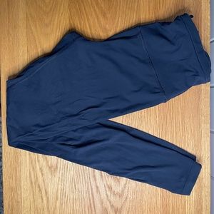 navy high wasted leggings